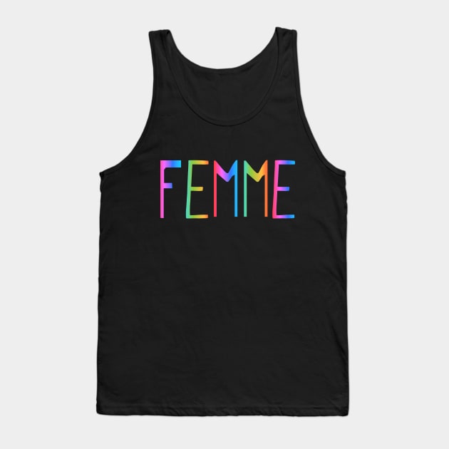 Femme Tank Top by Kayllisti